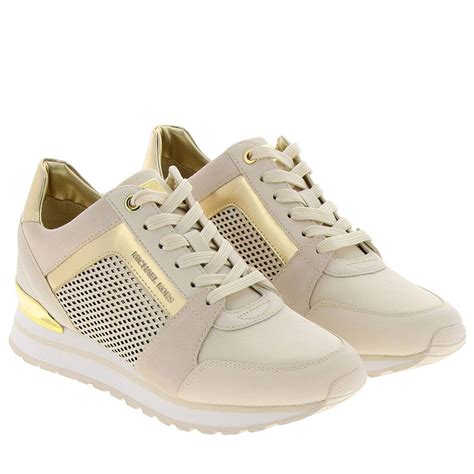 michael kors sneaker beige|Michael Kors sneakers outlet.